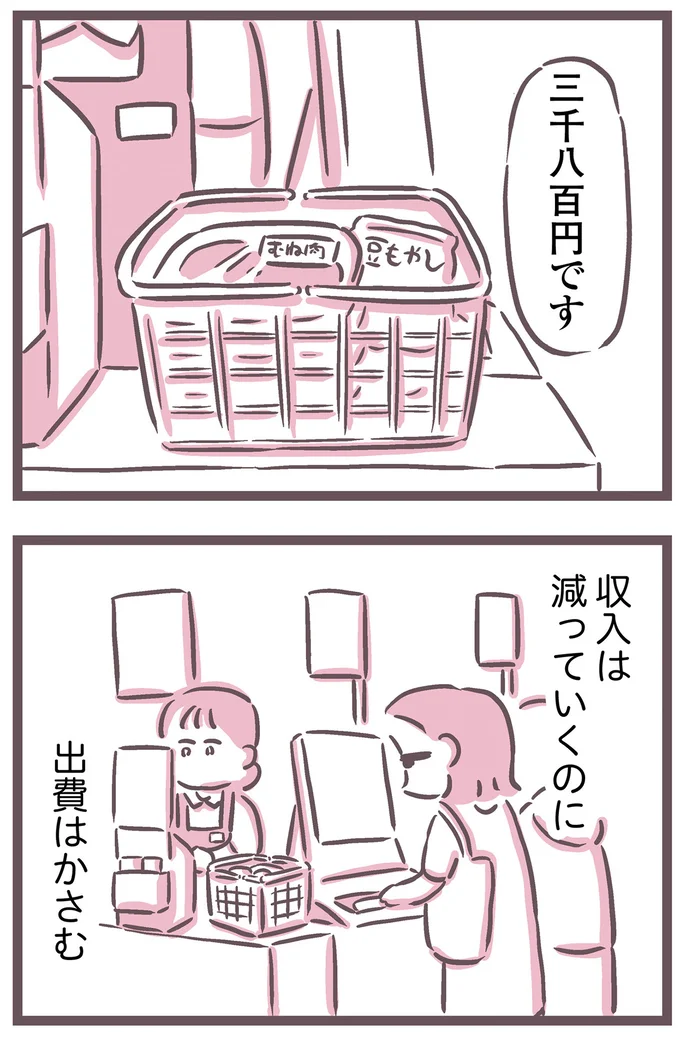 収入は減っていくのに