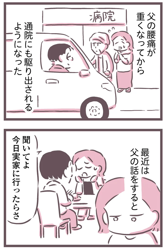 最近は父の話をすると…