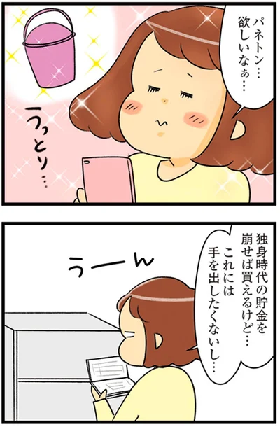 『150万のバッグが欲しい主婦の 夫に内緒の買い物日記』より
