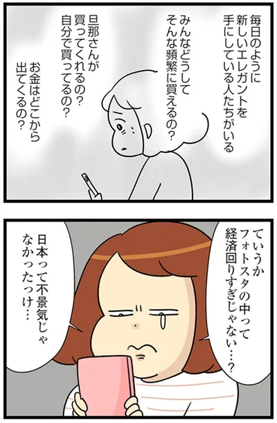 『150万のバッグが欲しい主婦の 夫に内緒の買い物日記』より