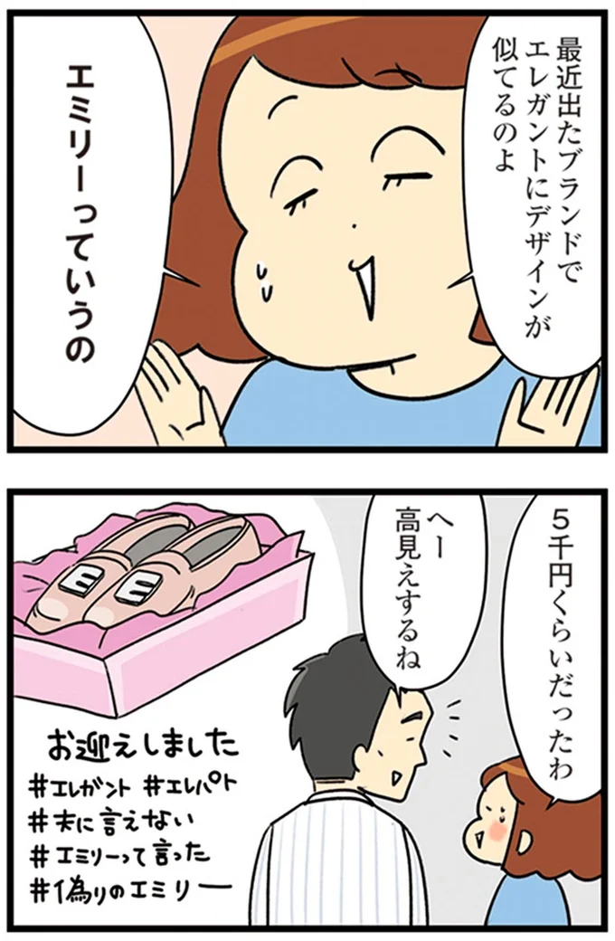 『150万のバッグが欲しい主婦の 夫に内緒の買い物日記』より