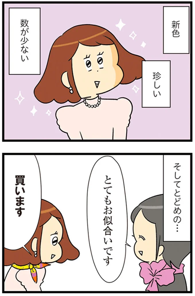 『150万のバッグが欲しい主婦の 夫に内緒の買い物日記』より