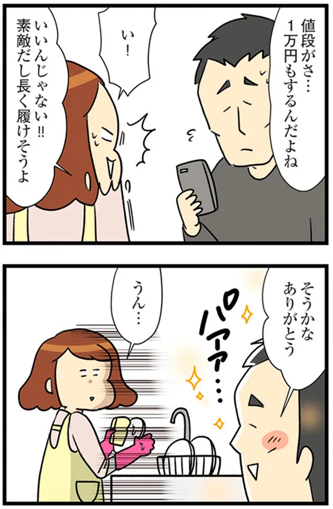 『150万のバッグが欲しい主婦の 夫に内緒の買い物日記』より