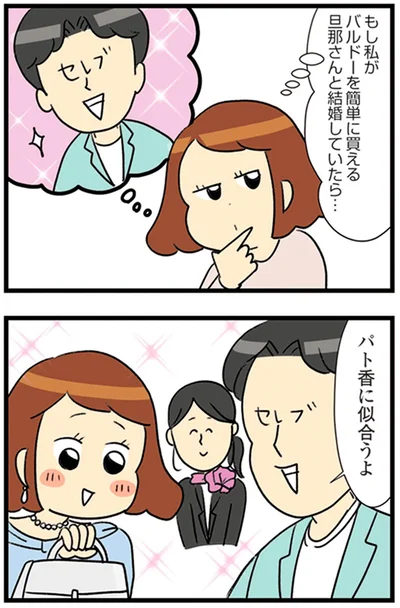 『150万のバッグが欲しい主婦の 夫に内緒の買い物日記』より