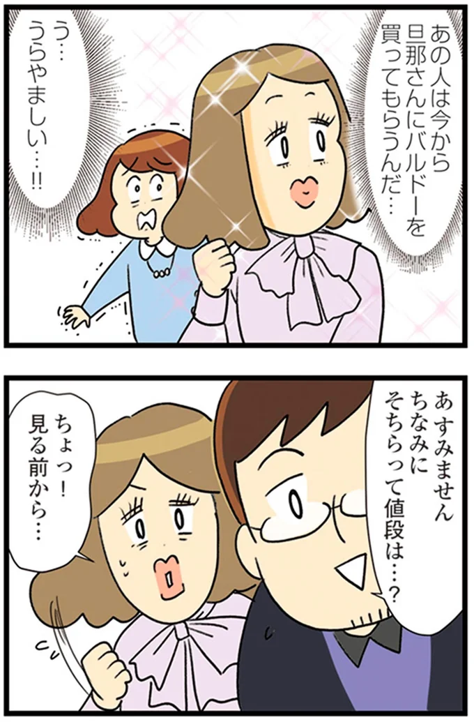 『150万のバッグが欲しい主婦の 夫に内緒の買い物日記』より