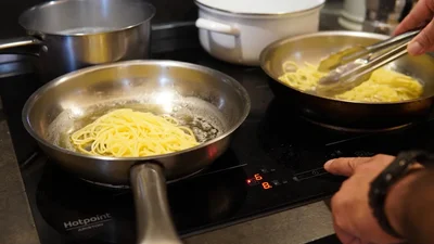 どちらがおいしかったか？結果はお伝えした通り（シェフ撮影）