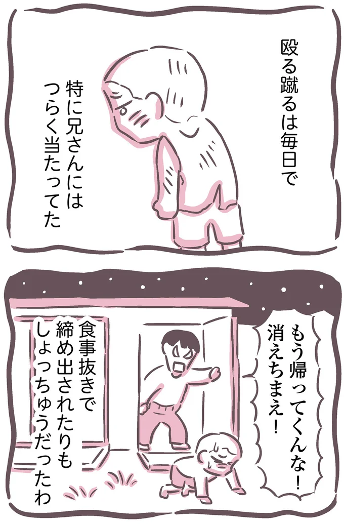 殴る蹴るは毎日で