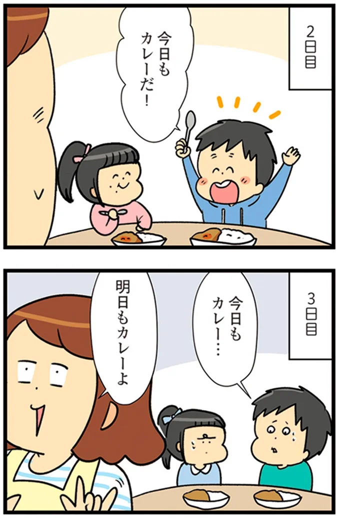 明日もカレーよ