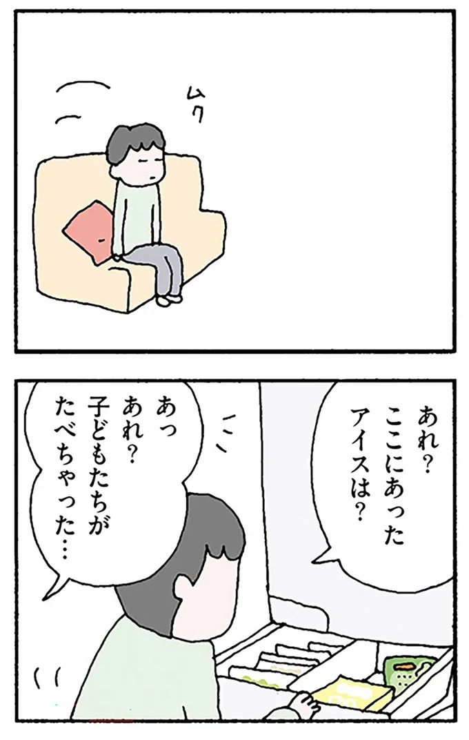 ここにあったアイスは？