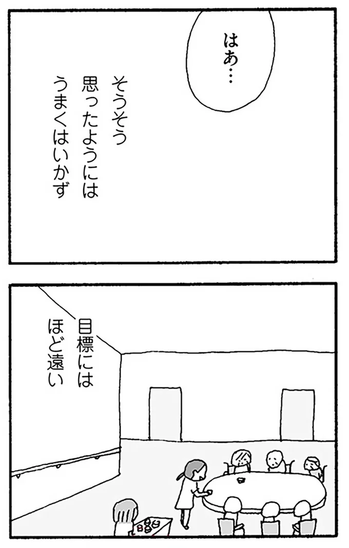 目標にはほど遠い