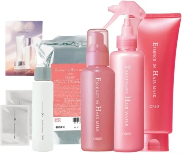 ORBISヘアミルクトータルケア&医薬部外品オルビスユードットミニローションセット