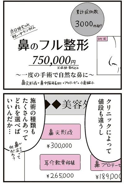 『娘に整形したいと言われたら』より