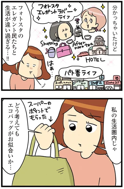 エコバッグがお似合いか…