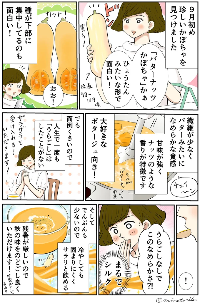 珍しいかぼちゃを見つけました