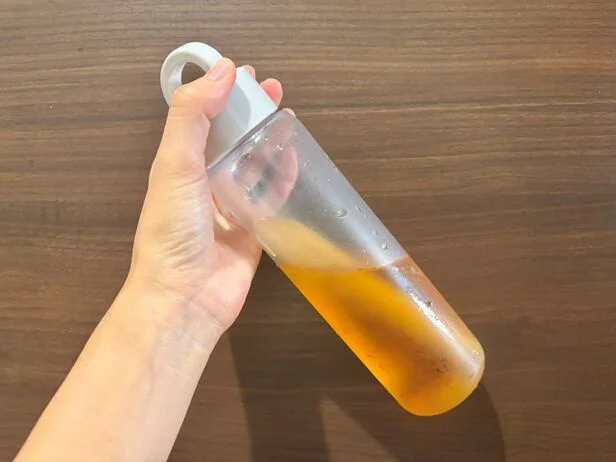 お茶で作れば味が薄まりにくい(▶次の裏ワザを見る)
