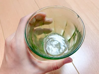 即席氷の完成（▶取り出しにくい場合は…） 