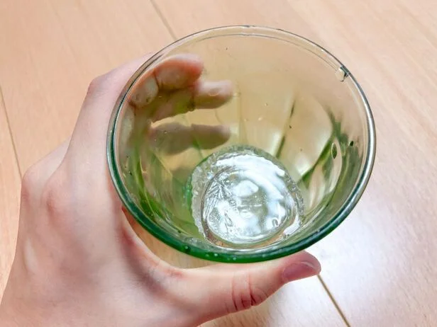 即席氷の完成(▶取り出しにくい場合は…)