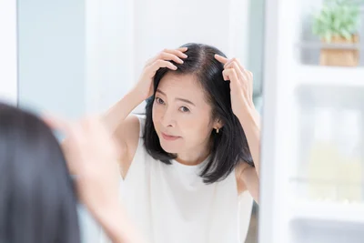 私の分け目、大丈夫…？