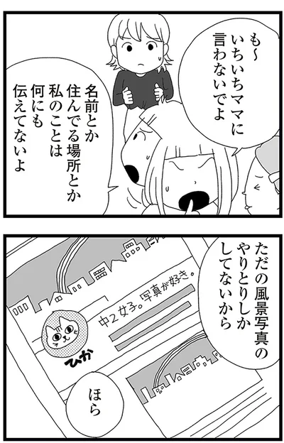 『娘がスマホで知らない男とやりとりしてました』より