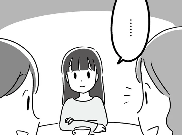 笑顔で悩み相談をし合うママ友たち。それぞれに思うところはあるようで／恋するママ友たち 私以外も不倫してた（10）