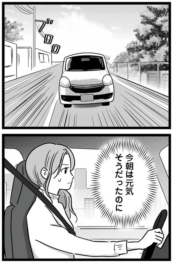 今朝は元気そうだったのに