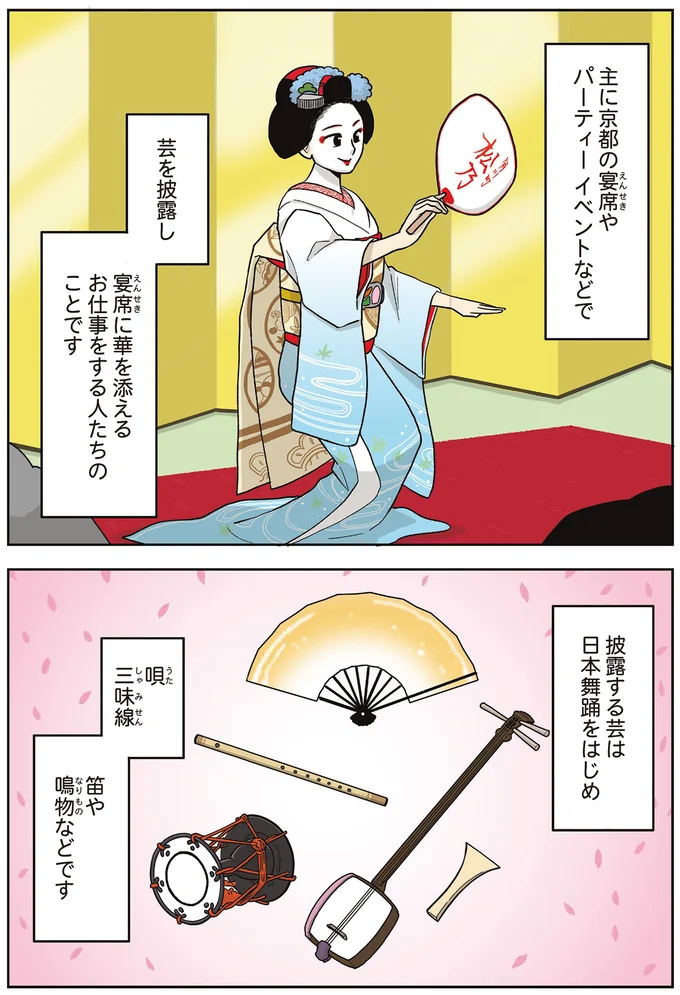 披露する芸は