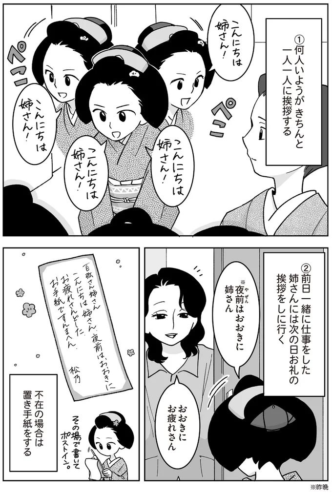 『舞妓をめぐる花街の人々』より