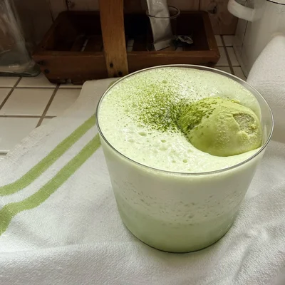 シャリシャリ食感が楽しい抹茶フラッペ▶贅沢なカフェに来た気分になるメニュー