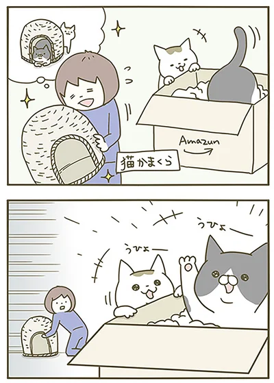 『うちの猫がまた変なことしてる。』より