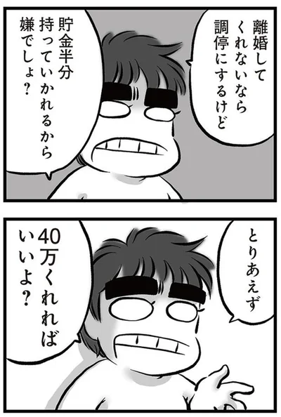 離婚してくれないなら調停にするけど