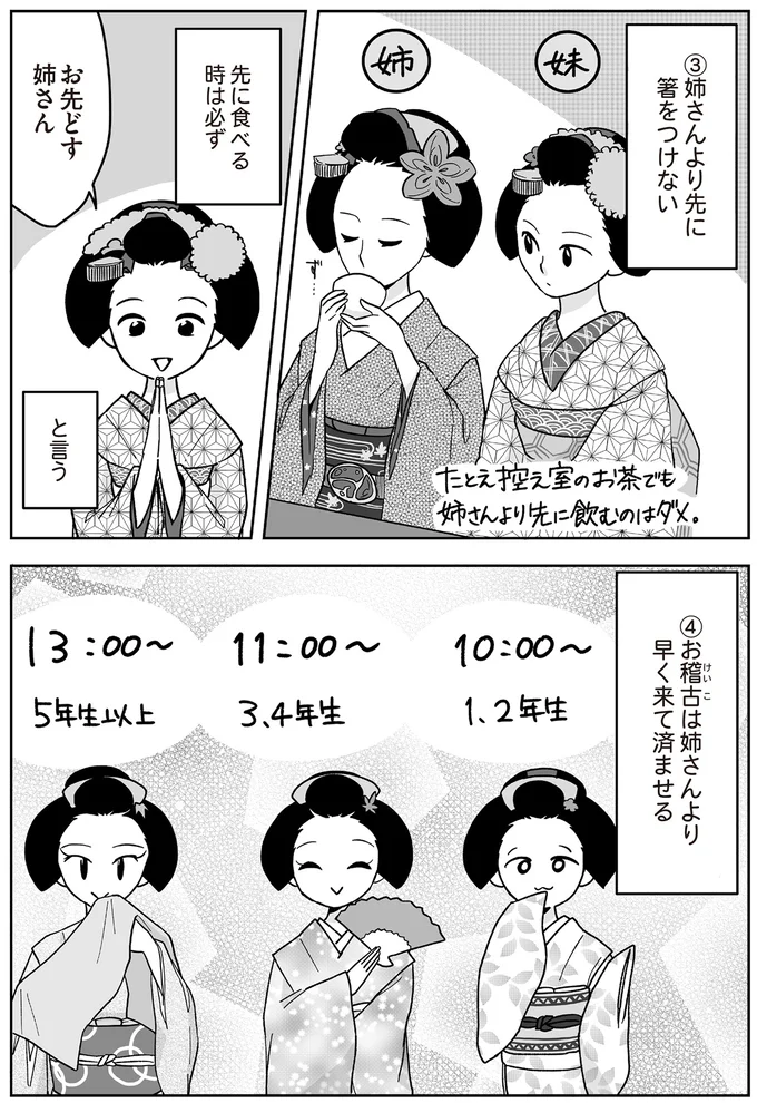先に食べる時は必ず