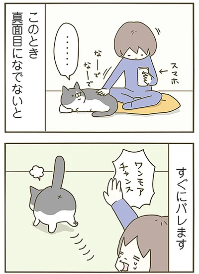 真面目になでないと