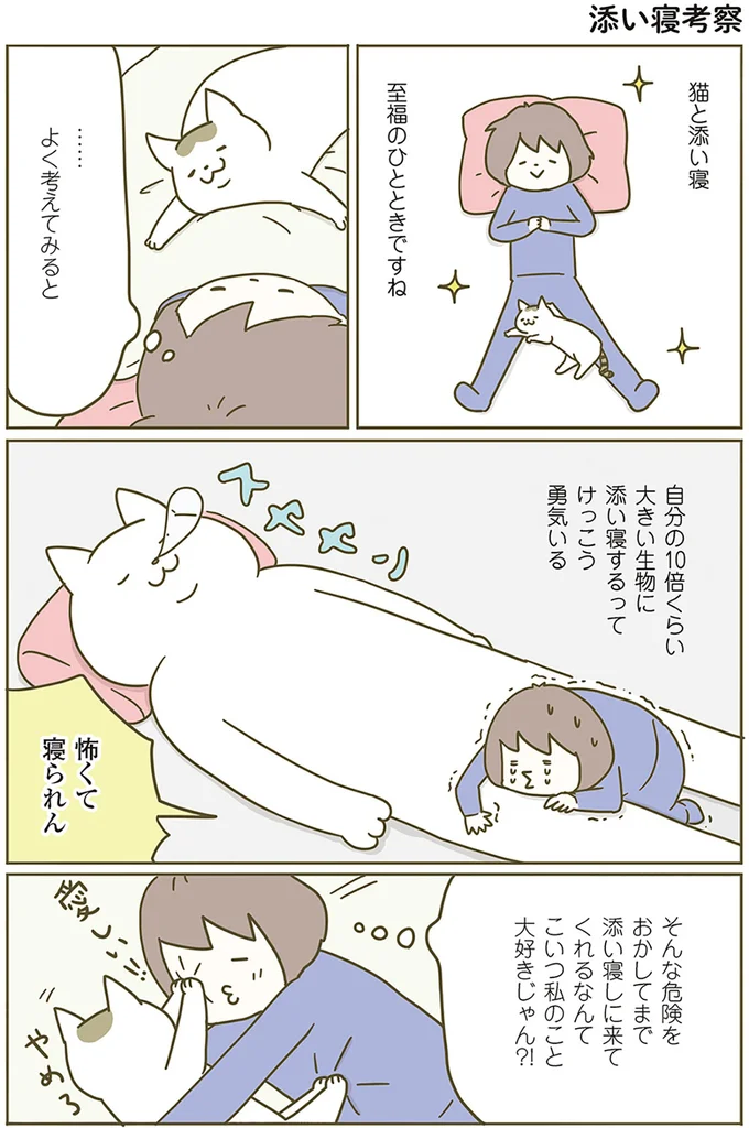 添い寝考察