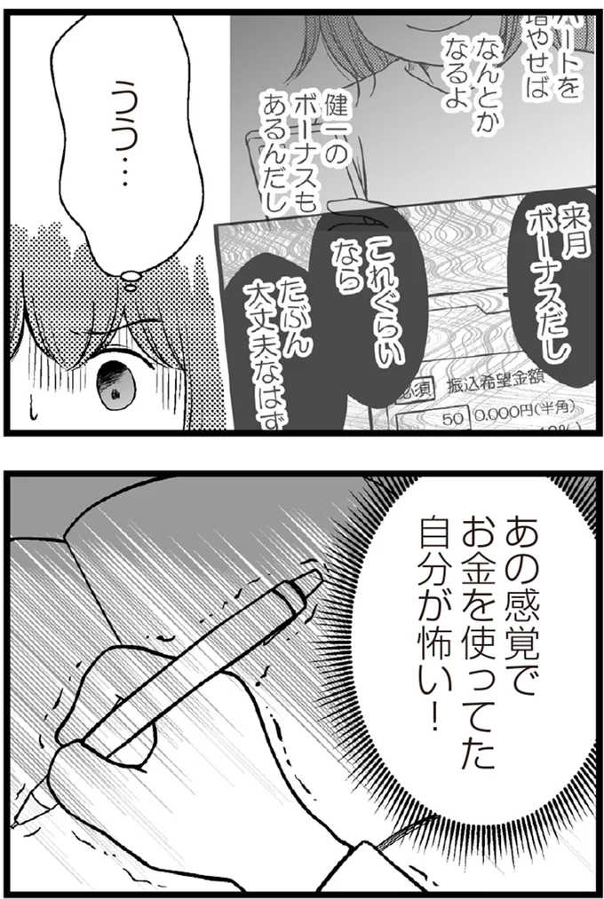   『夫に内緒で借金300万』より