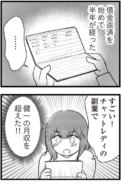   『夫に内緒で借金300万』より