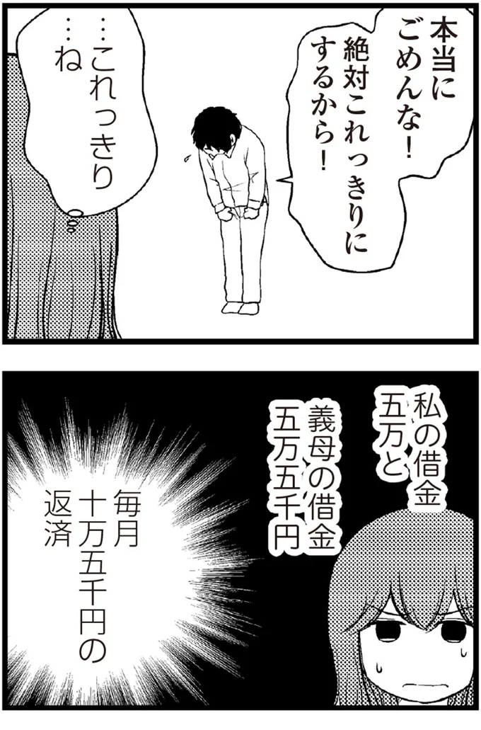   『夫に内緒で借金300万』より