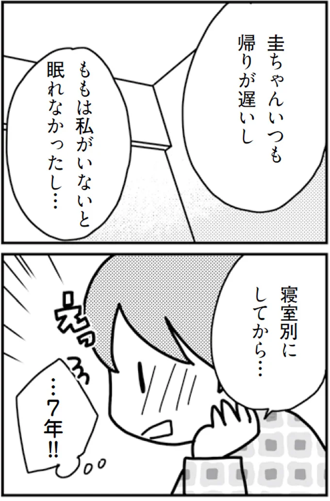 寝室別にしてから...7年