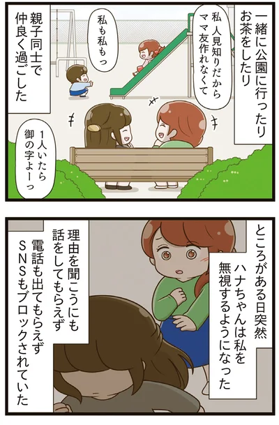 親子同士で仲良く過ごしたのに…