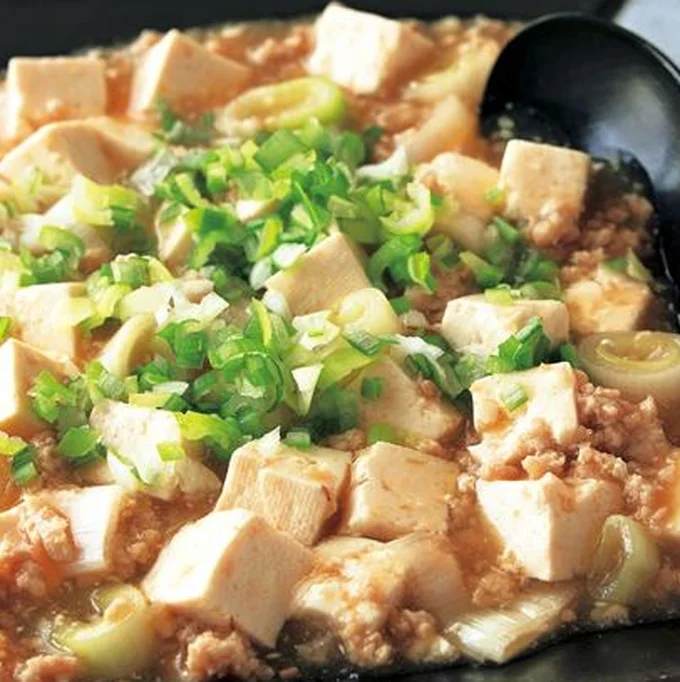「白麻婆豆腐」