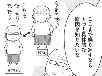 毎回頑張って痩せるのにいつの間にかリバウンド。なぜ繰り返すのか、過去の日記を見てみたら