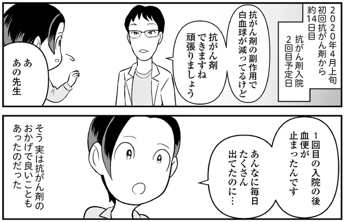 『痔だと思ったら大腸がんステージ4でした 標準治療を旅と漫画で乗り越えてなんとか経過観察になるまで』より