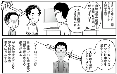 『痔だと思ったら大腸がんステージ4でした 標準治療を旅と漫画で乗り越えてなんとか経過観察になるまで』より
