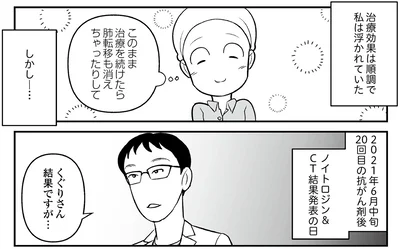 『痔だと思ったら大腸がんステージ4でした 標準治療を旅と漫画で乗り越えてなんとか経過観察になるまで』より