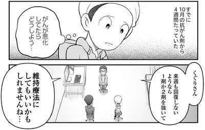 『痔だと思ったら大腸がんステージ4でした 標準治療を旅と漫画で乗り越えてなんとか経過観察になるまで』より