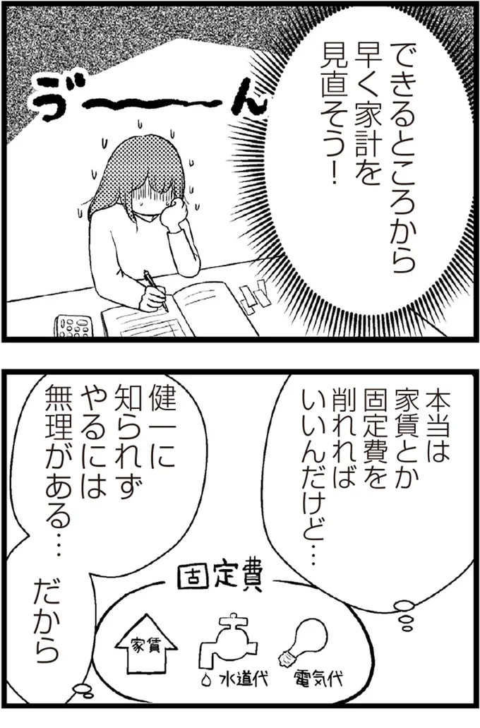 早く家計を見直そう！