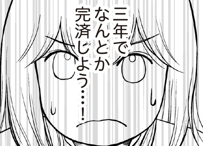 借金は絶対にバレたくない。食費や生活費を切り詰めて、3年で完済を目指してやる!