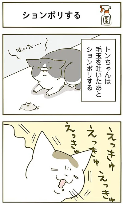 ションボリする