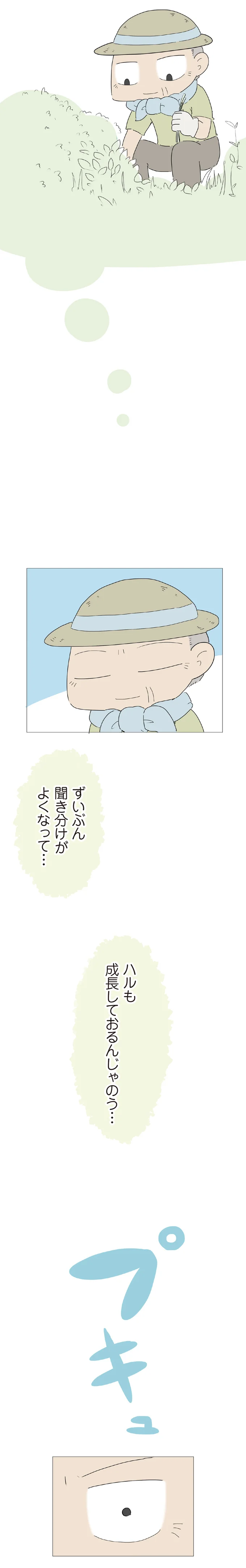 『ハルとゲン 70歳、はじめての子育て 1』より