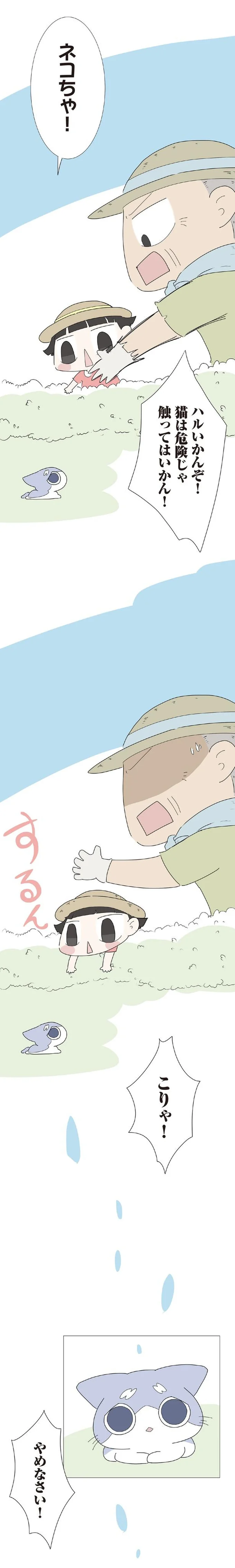 『ハルとゲン 70歳、はじめての子育て 1』より
