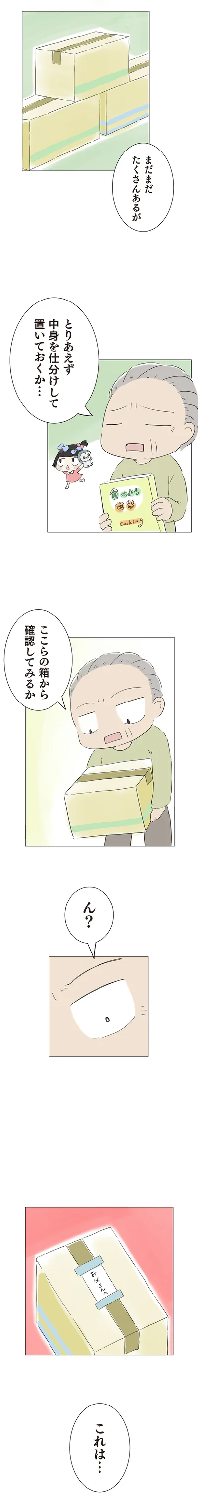 とりあえず中身を仕分けして